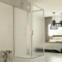 Box Doccia 3 lati 75x70x75 AP. 70 CM H198 stampato C mod. Cristal TRIO 1 Anta