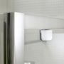 Box Doccia 3 lati 90x130x90 CM H198 trasparente mod. Cristal Trio 2 Ante