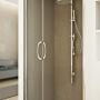 Porta Doccia 120CM H185 trasparente  mod. Replay 1 Anta