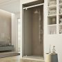Porta Doccia 80CM H185 stampato C  mod. Sintesi 1 Anta