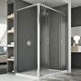 Box Doccia 80x180 CM H185 stampato C mod. Replay Duo 2 Ante
