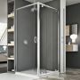 Box Doccia 70x130 AP. 130 CM H185 stampato C mod. Sintesi Duo 2 Ante