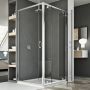 Box Doccia 80x80 AP. 80 CM H185 trasparente mod. Sintesi Duo 2 Ante