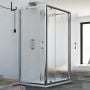 Box Doccia 3 lati 70x100x70 CM H185 stampato C mod. Sintesi Trio 2 Ante