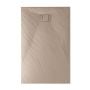 Piatto Doccia 90x160x2,6 CM Rettangolare Tortora Effetto Pietra mod. Blend