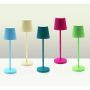 Lampada da tavolo led ricaricabile IP54 colore carta da zucchero mod. Emma
