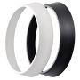 Plafoniera tonda led da parete e soffitto colore bianco o nero mod. Oviedo