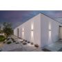 Applique led da parete a doppio fascio colore bianco mod. Toledo