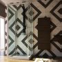 Box Doccia 3 Lati in PVC 75x100 CM H 200 Vetro Trasparente Profilo Bianco mod. Lite
