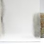 Box Doccia Angolare in PVC 90x160 CM H190 Vetro Stampato Cincillà mod. Star Profilo Bianco 2 Ante