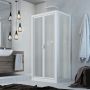 Box doccia 3 lati saloon 70x85x70 CM H 190 in Acrilico mod. Delta Trio