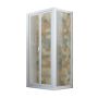 Box doccia saloon 90x105 AP. 105 CM H 190 in Acrilico mod. Delta Duo