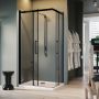 Box Doccia Rettangolare 70x120 CM 198 CM Vetro Trasparente 8 MM Sinistra con EasyClean mod. Prime Bla Corner