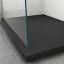 Piatto Doccia 70x140x2,6 cm Antracite Effetto Pietra mod. Strong