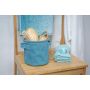 Cesta Multifunzione Turchese in Cotone impermeabile Mod. Pod