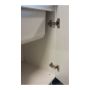 Lavatoio con mobile in nobilitato idrofugo W100 spessore 18 mm colore bianco 60x60 cm mod. Eco
