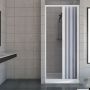 Porta doccia 75 CM in PVC mod. Vergine con apertura laterale