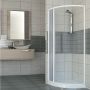 Box doccia 90x90 in PVC mod. Scorpione con apertura laterale