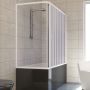 Box doccia sopravasca 70x150 in PVC mod. Nadia con apertura laterale