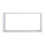 Mensola da parete rettangolare colore Rovere imperiale 70x35 cm mod. Artù