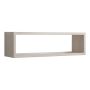 Mensola da parete rettangolare colore Rovere Sagerau 60x17 cm mod. Regolo