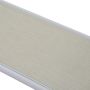 Lettino in Alluminio Bianco 195x55 cm 31 cm mod. Cleveland